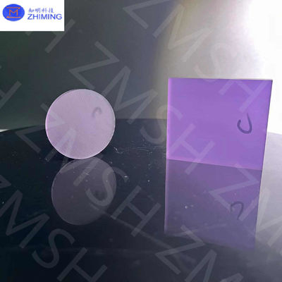 Guter Preis Violett-violett-Saphir-Rohstein synthetischer Saphir-Edelstein Kunststofffarbener Saphir Online