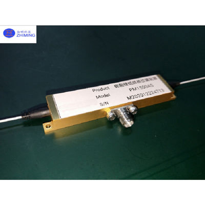 Guter Preis 1000nm-Phasenmodulator mit niedrigem Vπ, hoher Leistungstoleranz, Single-Polarization-Design für Glasfasersensoren und optische Kommunikation Online
