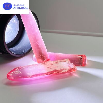 Flammenfusion-Saphirkristall (Morgan-Rosa) Schmucksteine Uhrenkomponenten