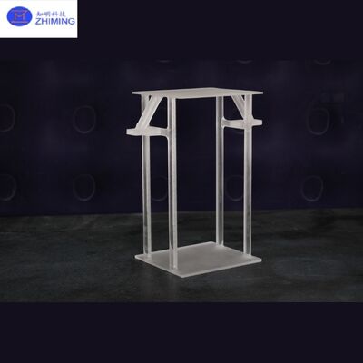 Quarz-Boottraeger fuer Halbleiterwafer-Verarbeitung Hochreine Quarzglas-Komponenten Hochtemperatur