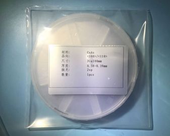 Guter Preis Galliumarsenid-Oblate 2INCH 3INCH 4Inch Undoped, die halb GaAs-Substrat für LED isoliert Online