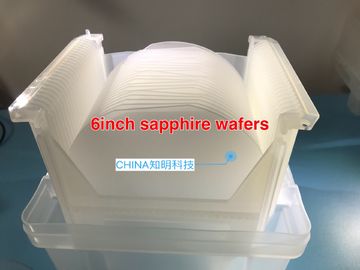 Guter Preis 150mm 6 Zoll-Saphir-Substrat Al2O3 DSP Ssp 1.0mmt für geführtes PSS besonders angefertigt Online