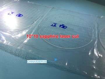 Guter Preis 10x10/7x7mm wissenschaftliche Laborausrüstungs-Saphir-Glaslaser-Ausschnitt-Kamera-schützende Linse Online