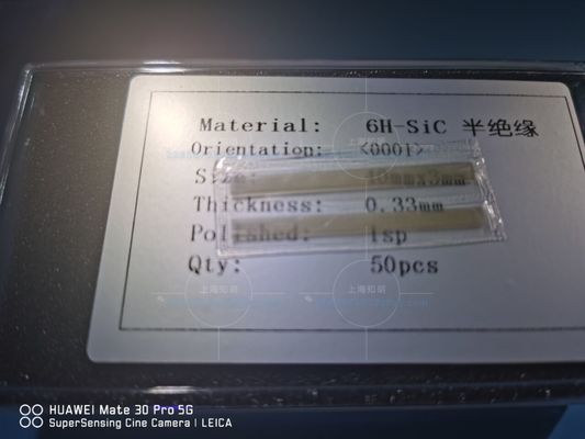 Guter Preis 9,4 Härte optischer sic Chips Silicon Carbon Wafers Online