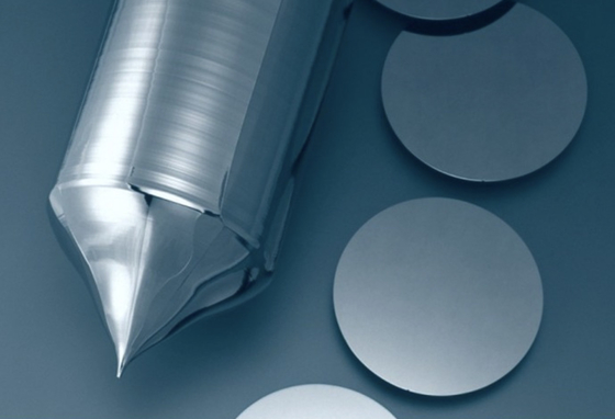Guter Preis 4 Zoll-Germanium-Halbleiter-Substrat-GE-Wafers für Infrarotco2-Laser Online