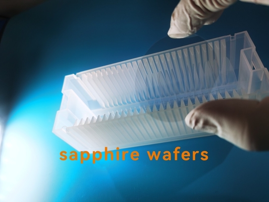 Guter Preis Fläche 500um Sapphire Wafers Substrate C für Epitaxie Online