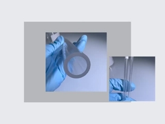 Einzelner feiner Boden und polierte Oberfläche Crystal Sapphire Tubes And Rods Growns