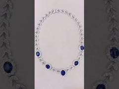 Royal Blue Sapphire Roh-Edelstein synthetisch gefärbt für langlebige exquisite Schmuck und Uhr