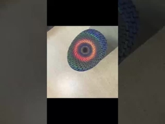 Hochpräzisionslaserdruckmaschine Regenbogenoberflächenwirkung