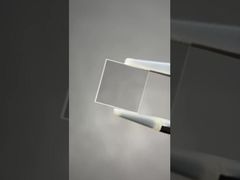 Wir stellen Ihnen kundenspezifische Saphir-Quadratplatten (doppelseitig poliert) vor